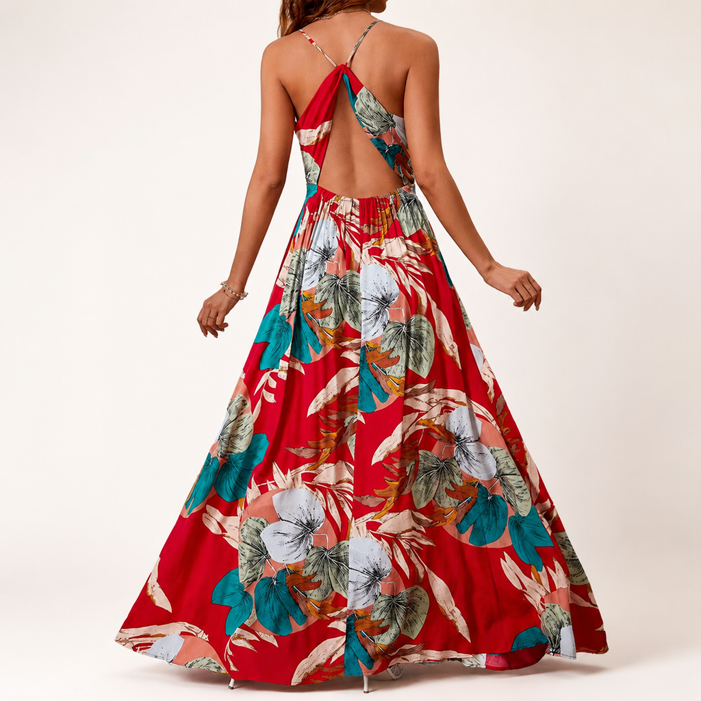 Marina Wrap Maxi Dress