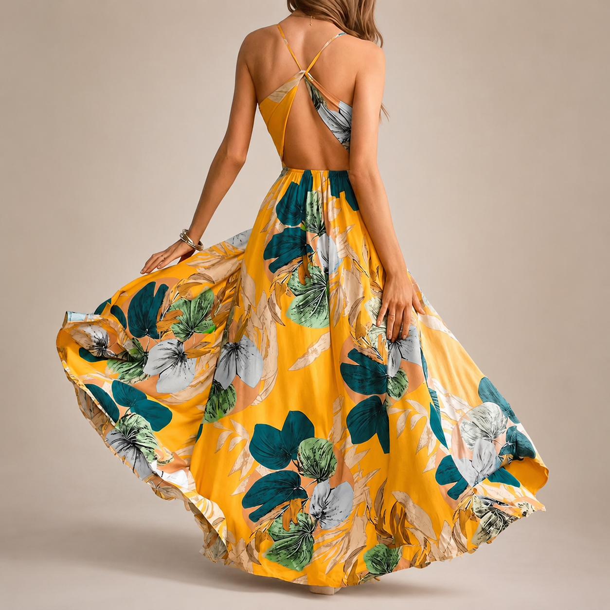 Marina Wrap Maxi Dress