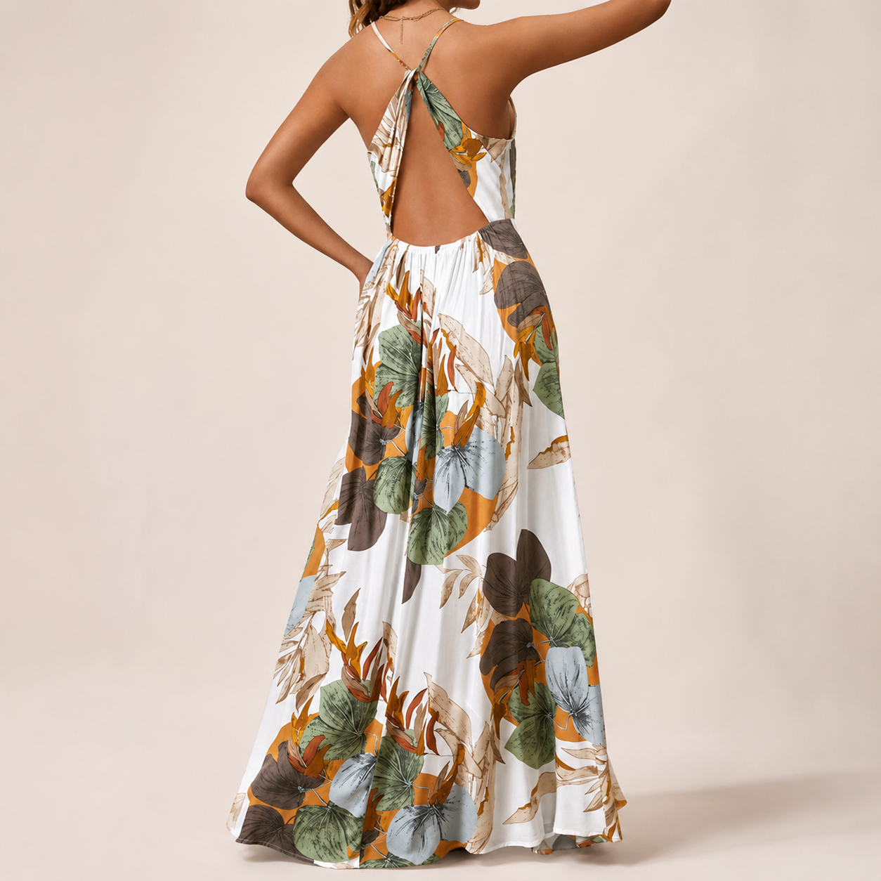 Marina Wrap Maxi Dress