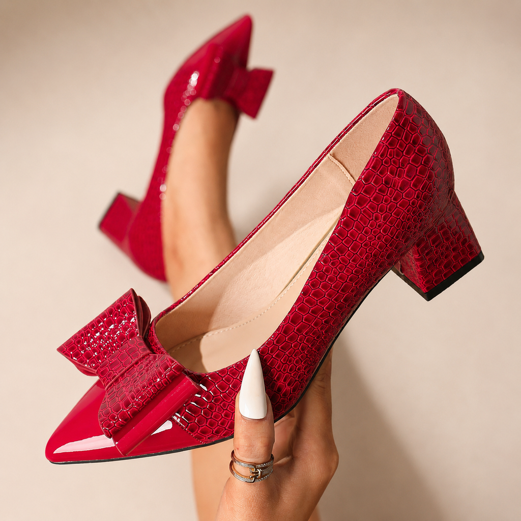 Camille Bow Pumps