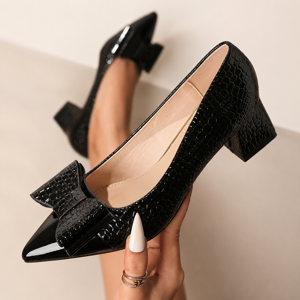 Camille Bow Pumps