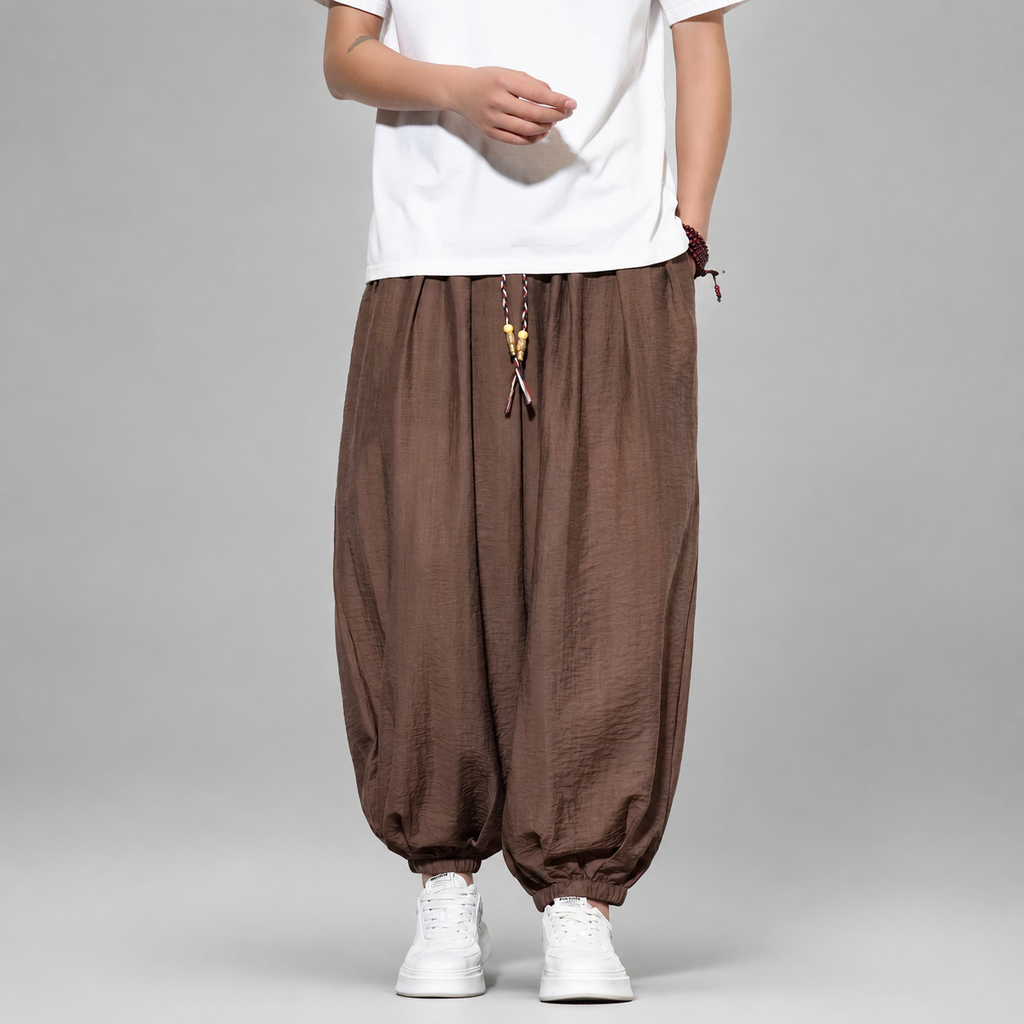 Aaron Men’s Relaxed Balloon Jogger Pants