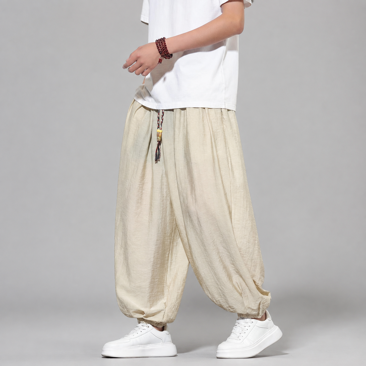 Aaron Men’s Relaxed Balloon Jogger Pants
