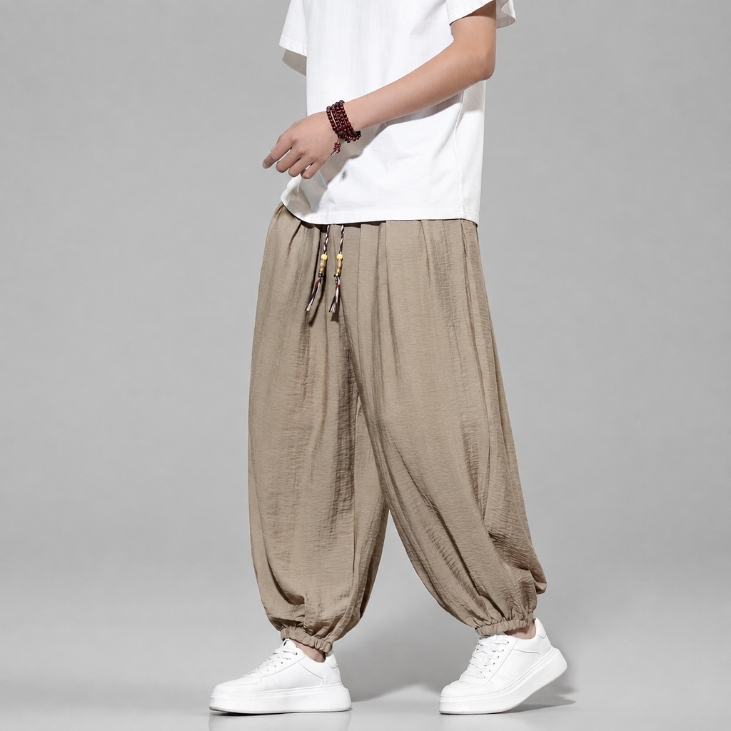 Aaron Men’s Relaxed Balloon Jogger Pants