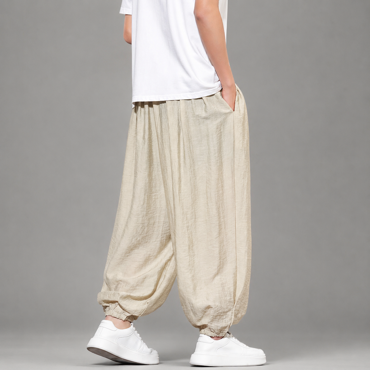 Aaron Men’s Relaxed Balloon Jogger Pants