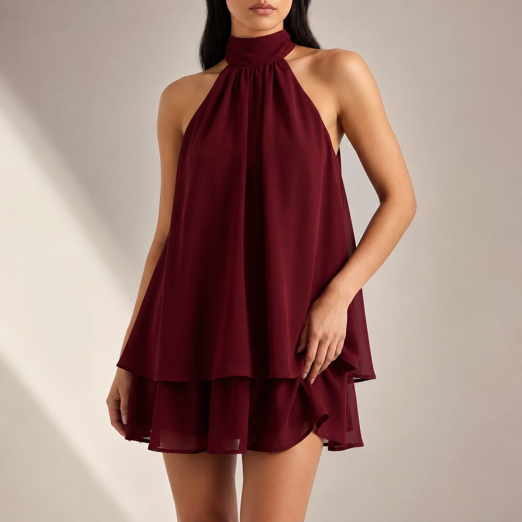 Chloe Women’s Open-Back Flowy Dress