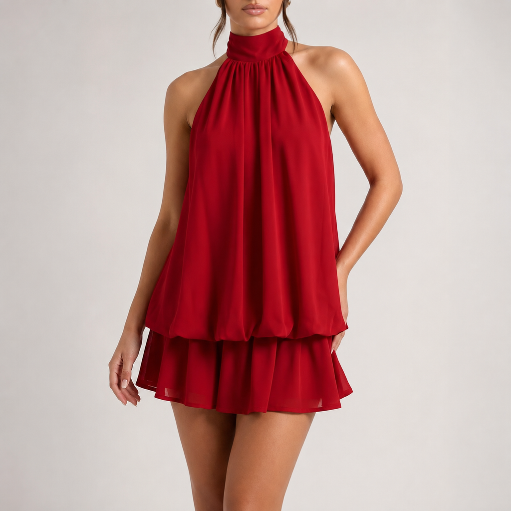 Chloe Women’s Open-Back Flowy Dress