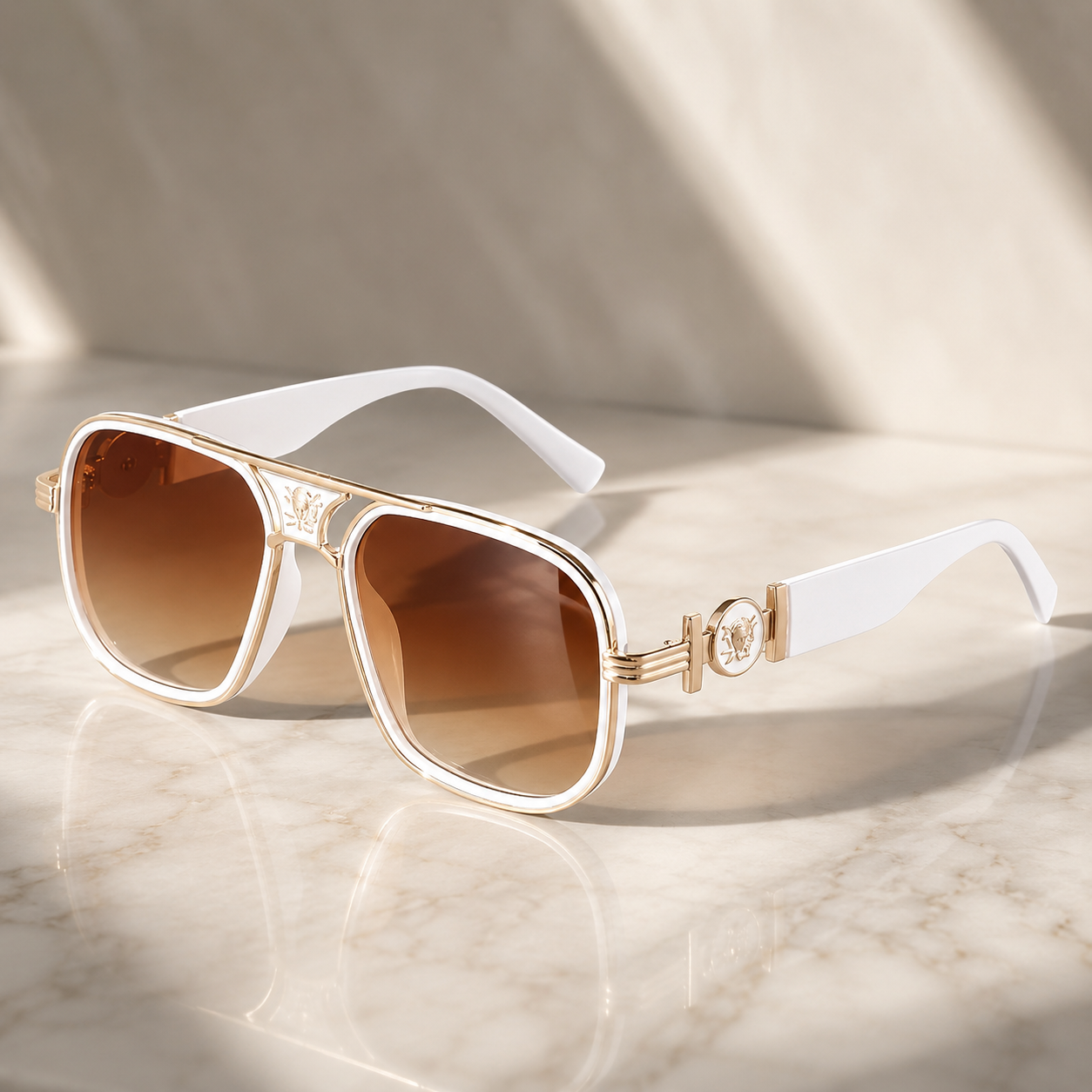 Cole Anderson Aviator Sunglasses