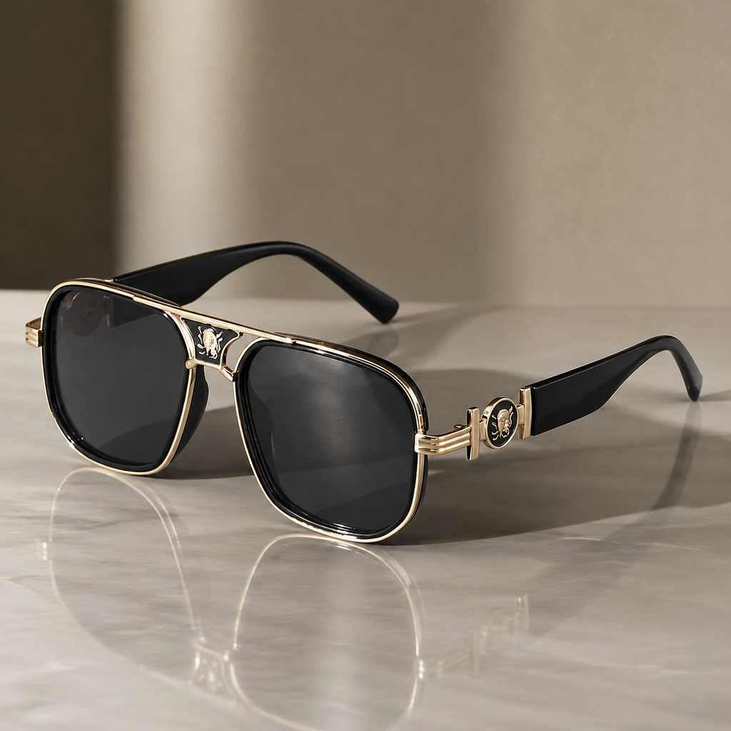 Cole Anderson Aviator Sunglasses