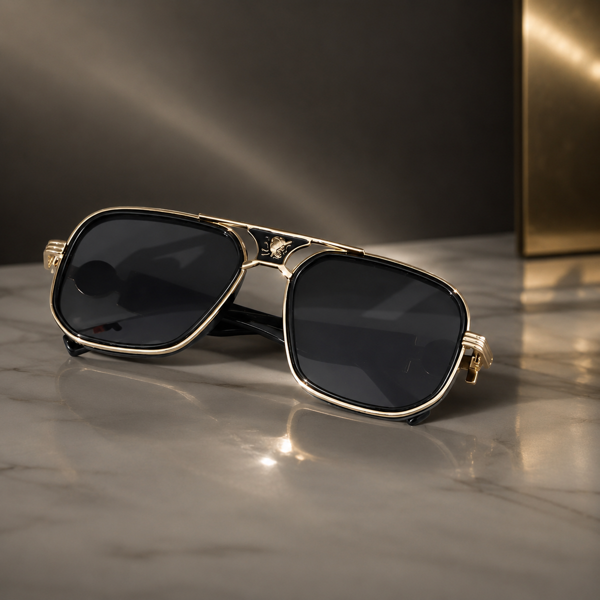 Cole Anderson Aviator Sunglasses