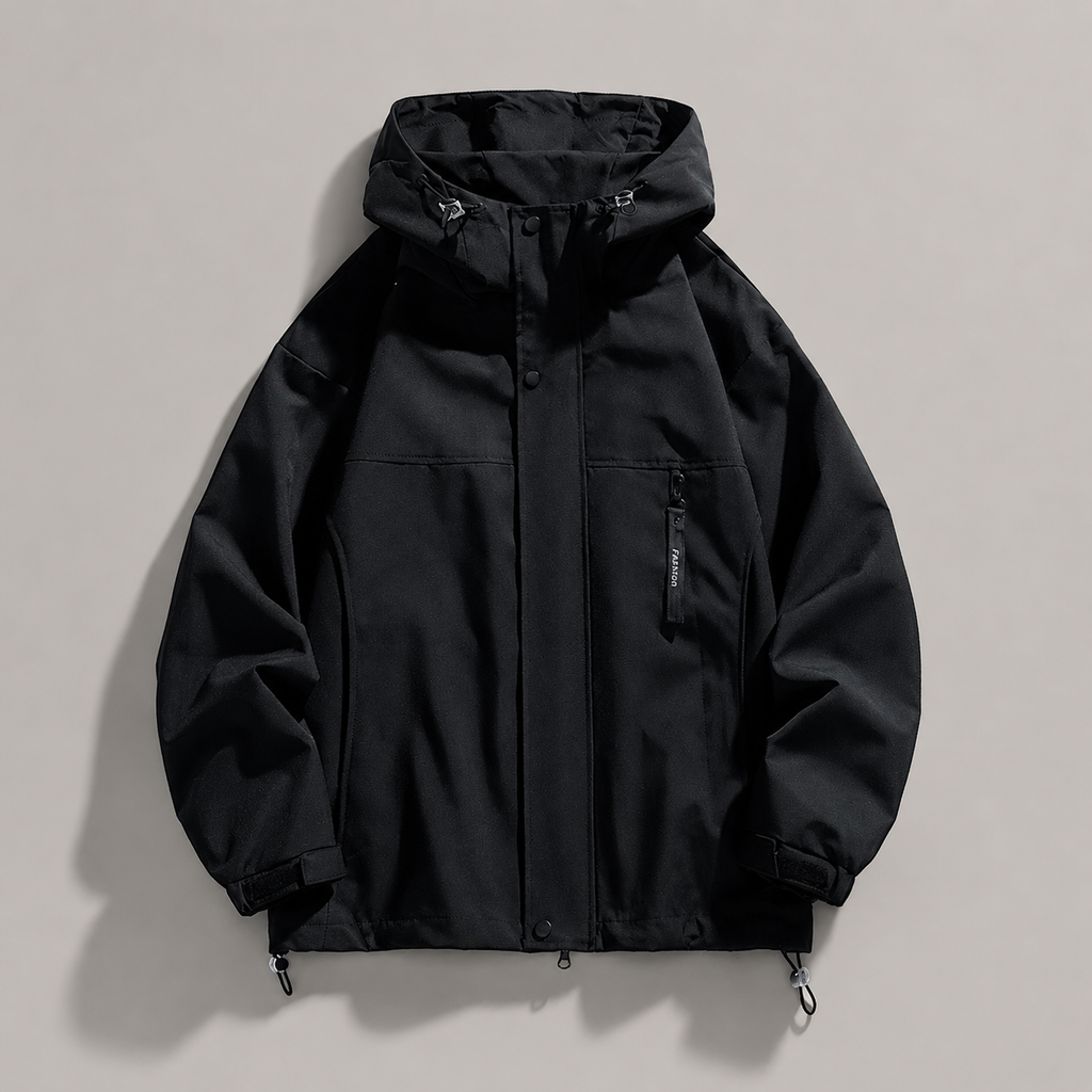 Colter Full-Zip Hooded Utility Jacket