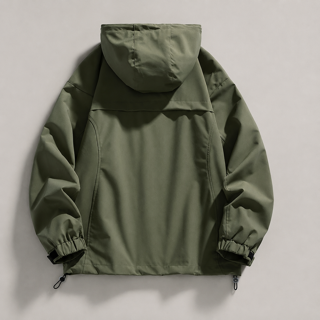 Colter Full-Zip Hooded Utility Jacket