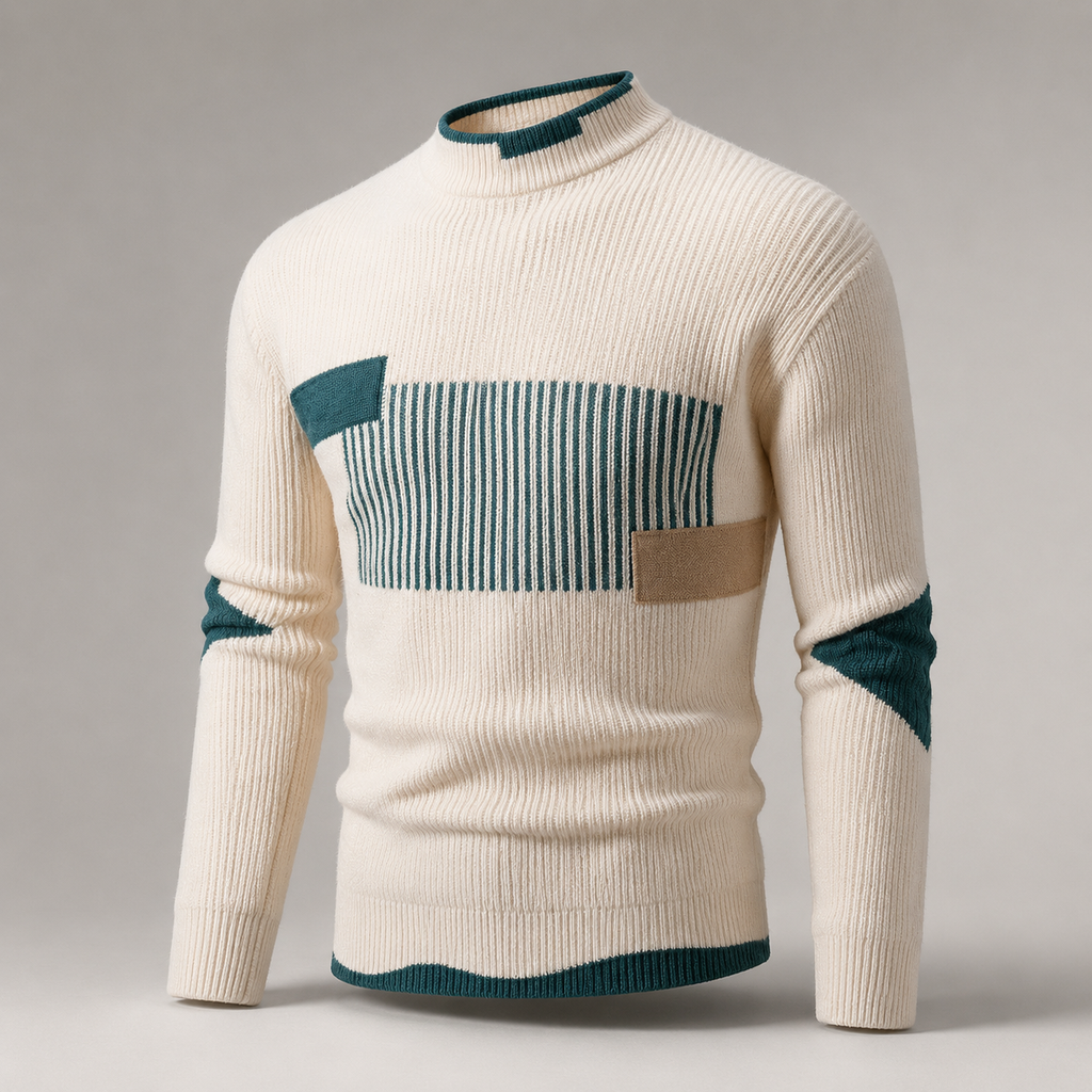 Colton Ribbed Knit Sweater