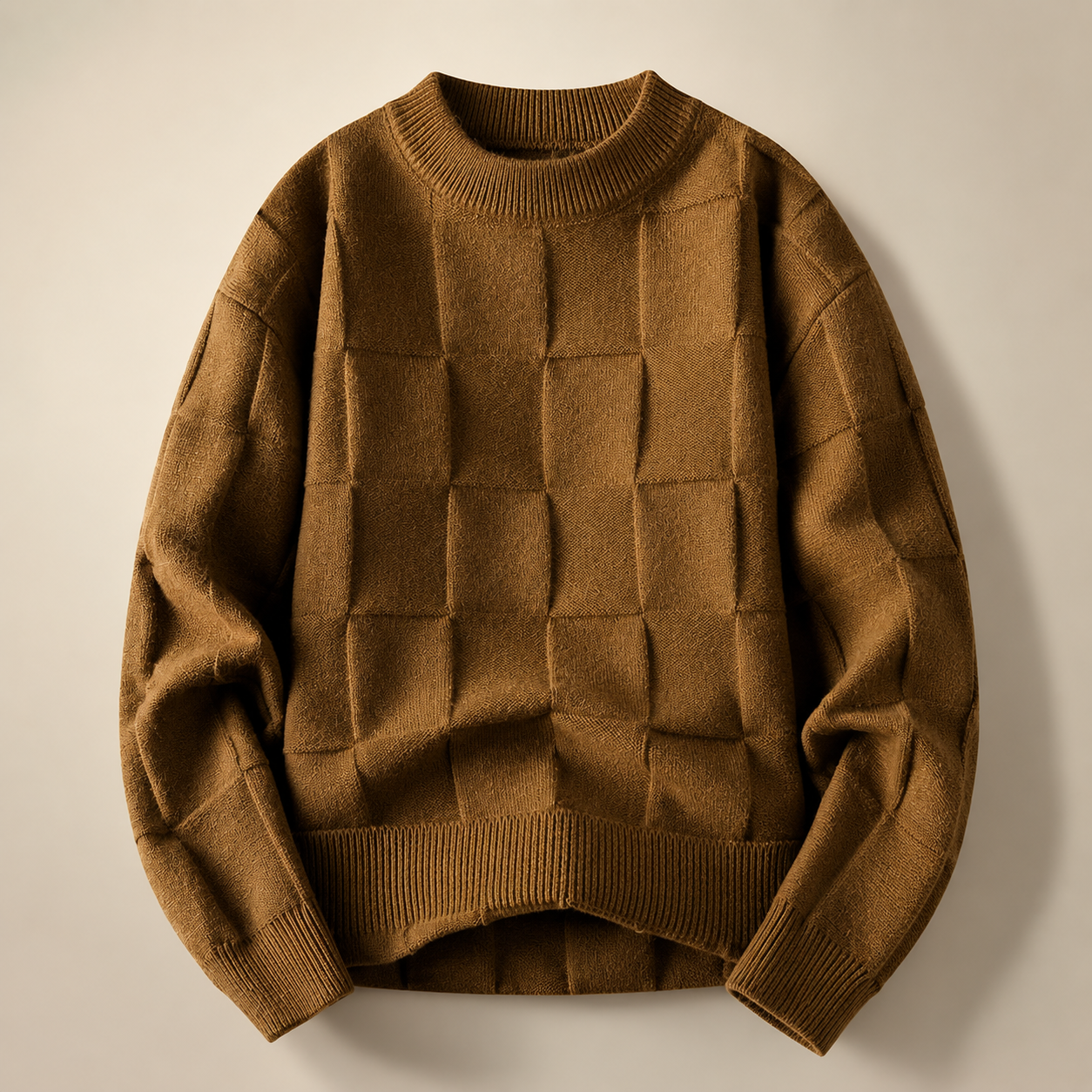 Connor Men’s Textured Crewneck Sweater