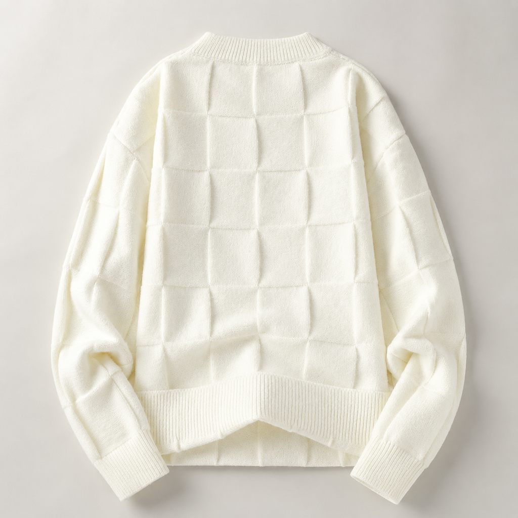 Connor Men’s Textured Crewneck Sweater