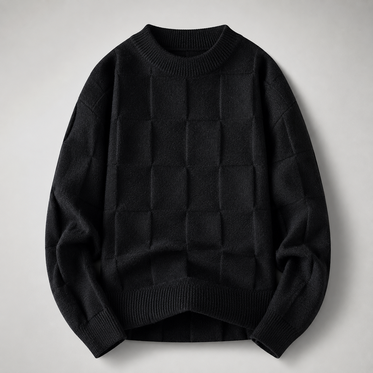 Connor Men’s Textured Crewneck Sweater