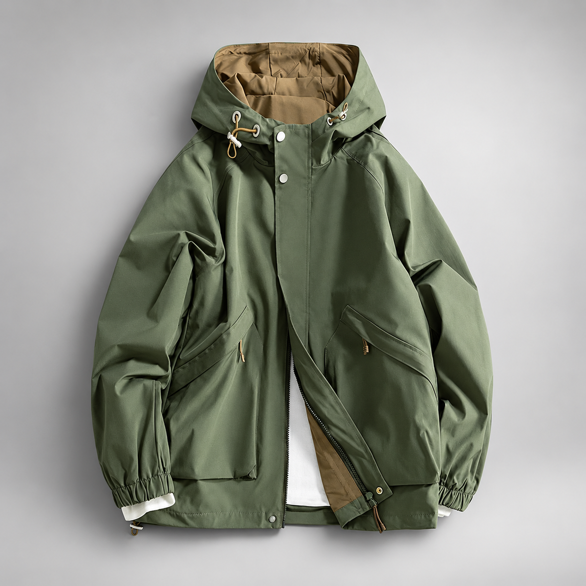 Damian Men’s Hooded Casual Jacket