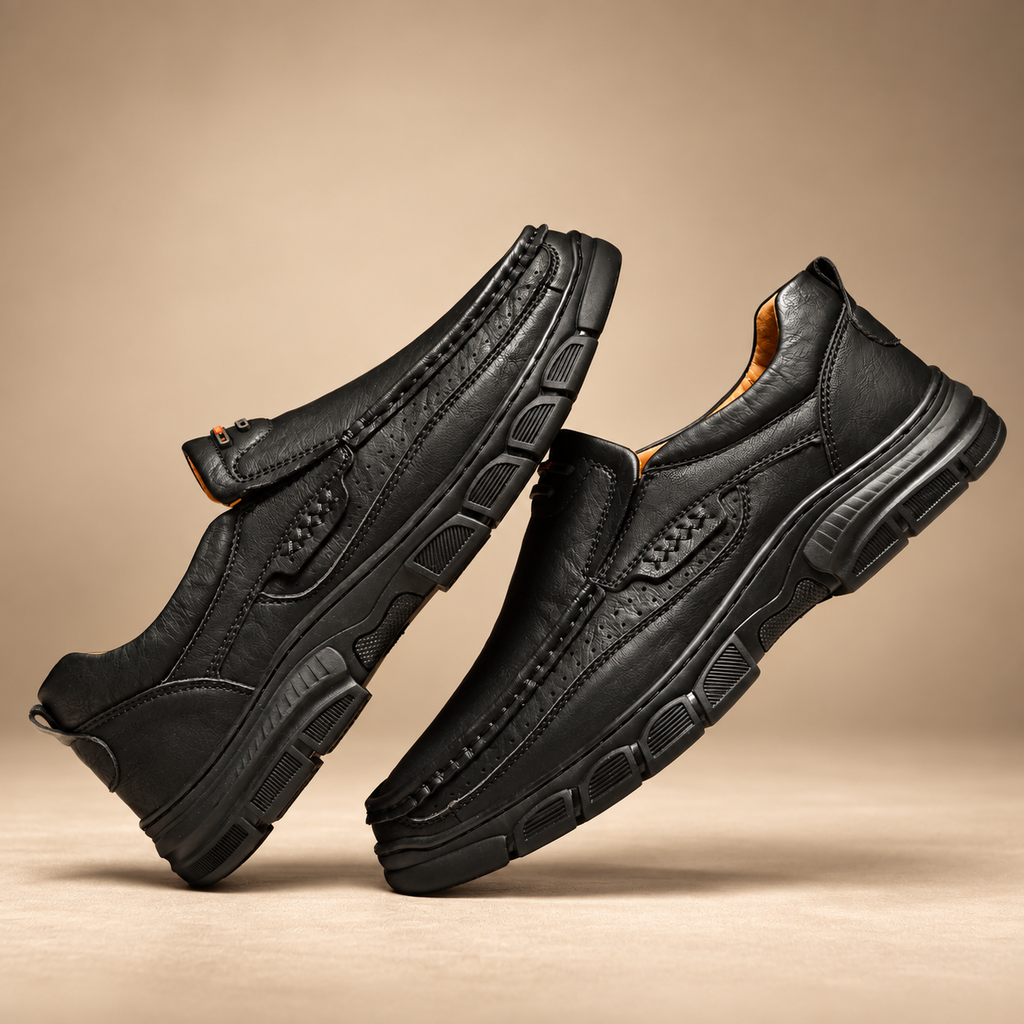 Daniel Men’s Moc Toe Slip-On Shoes with Chunky Sole