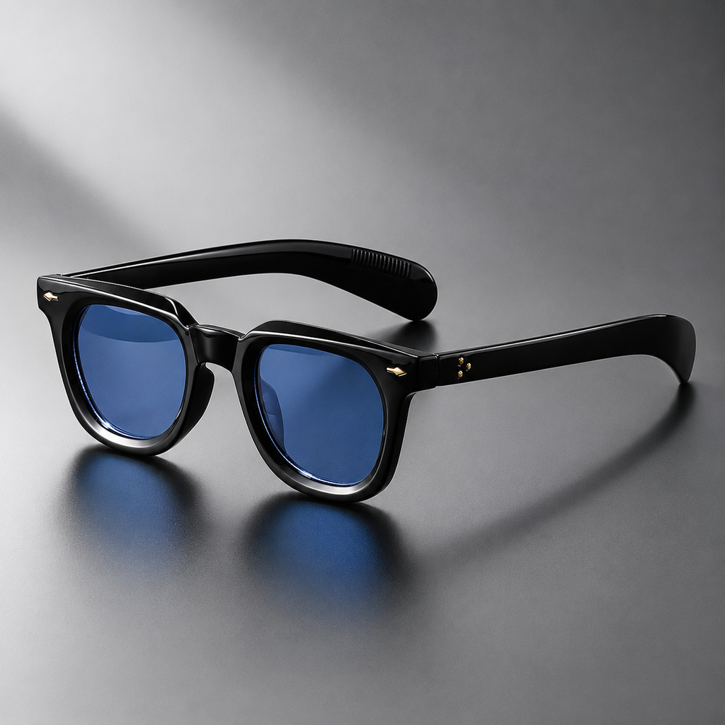 Dante Retro Acetate Sunglasses – UV400 Shades
