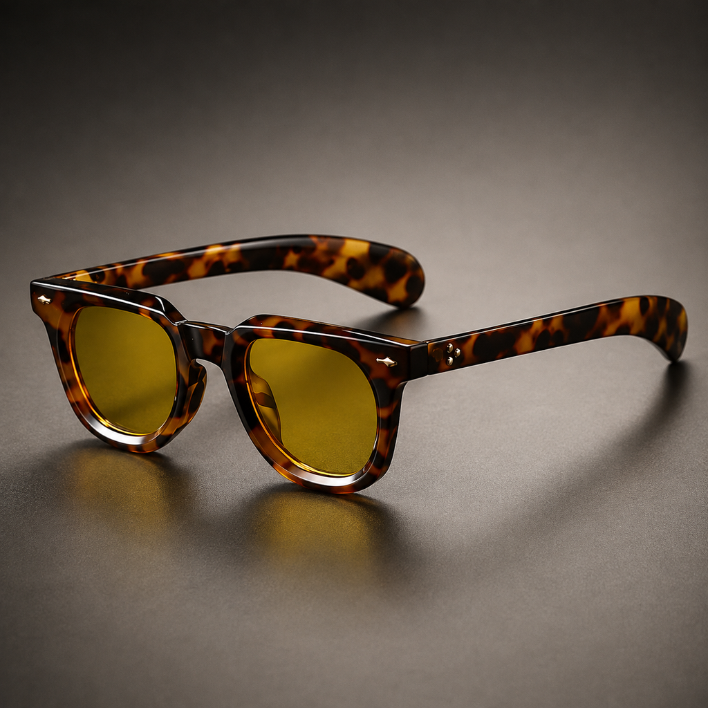 Dante Retro Acetate Sunglasses – UV400 Shades