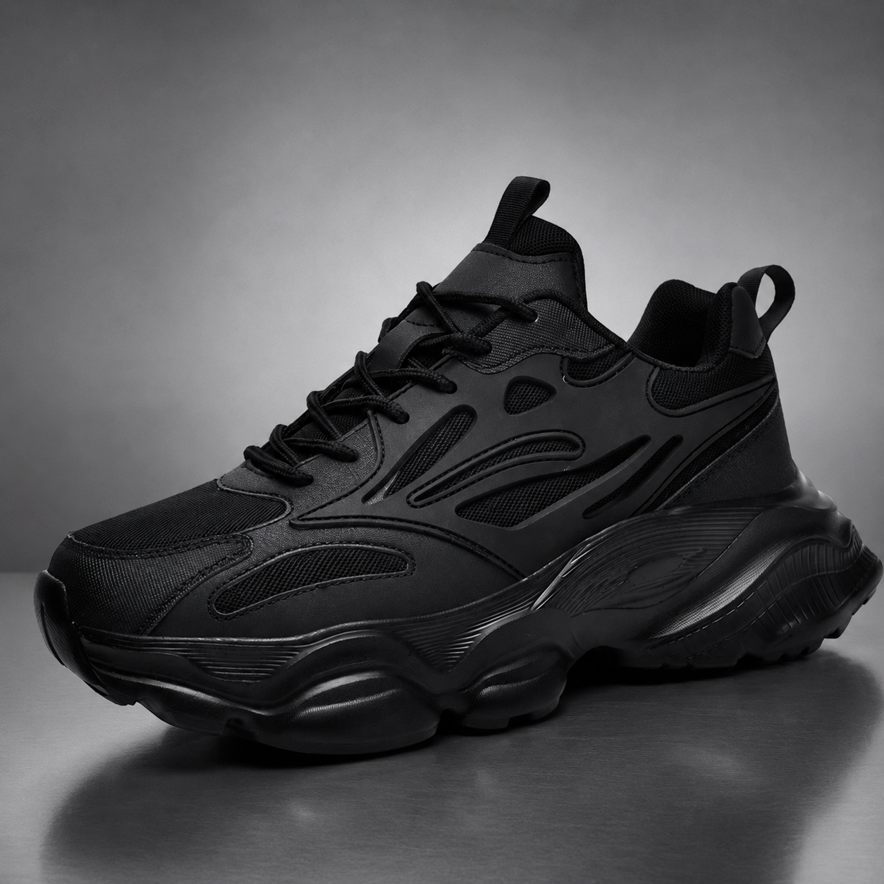 Dawson Chunky Lace-Up Runner Sneakers