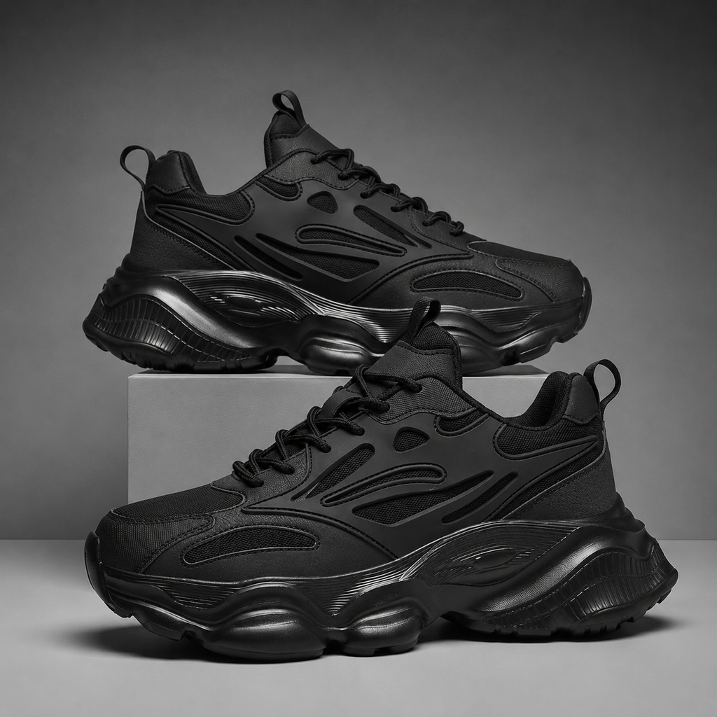 Dawson Chunky Lace-Up Runner Sneakers