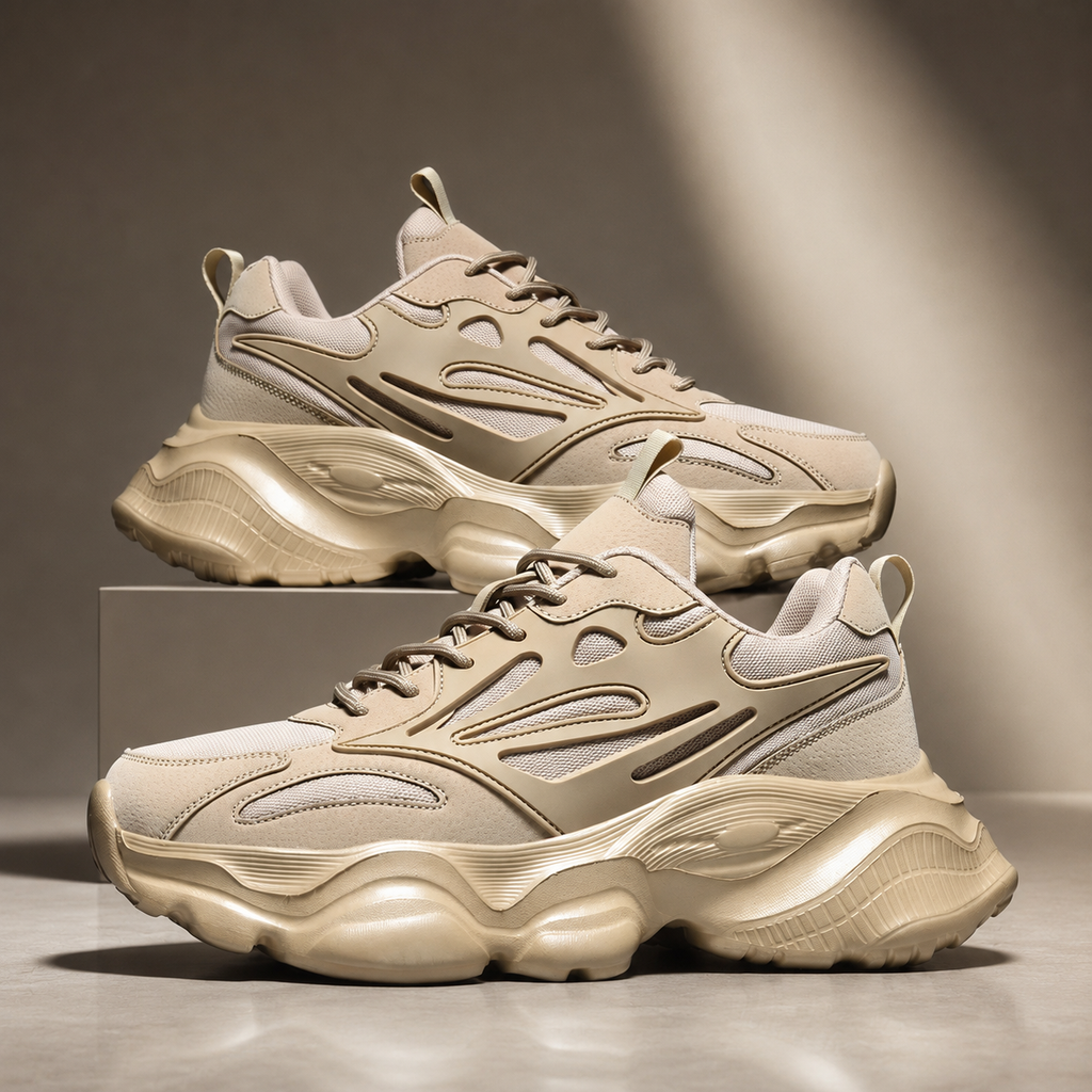 Dawson Chunky Lace-Up Runner Sneakers