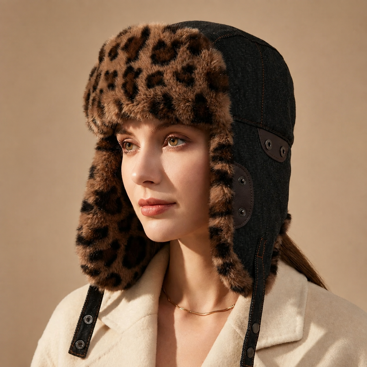 Declan Men’s Faux Fur Trooper Hat