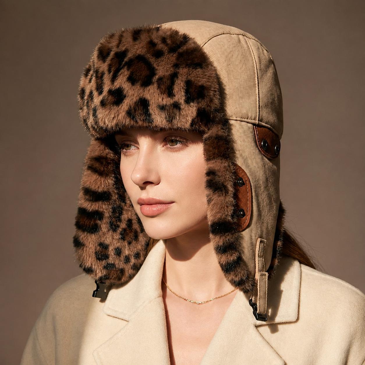 Declan Men’s Faux Fur Trooper Hat