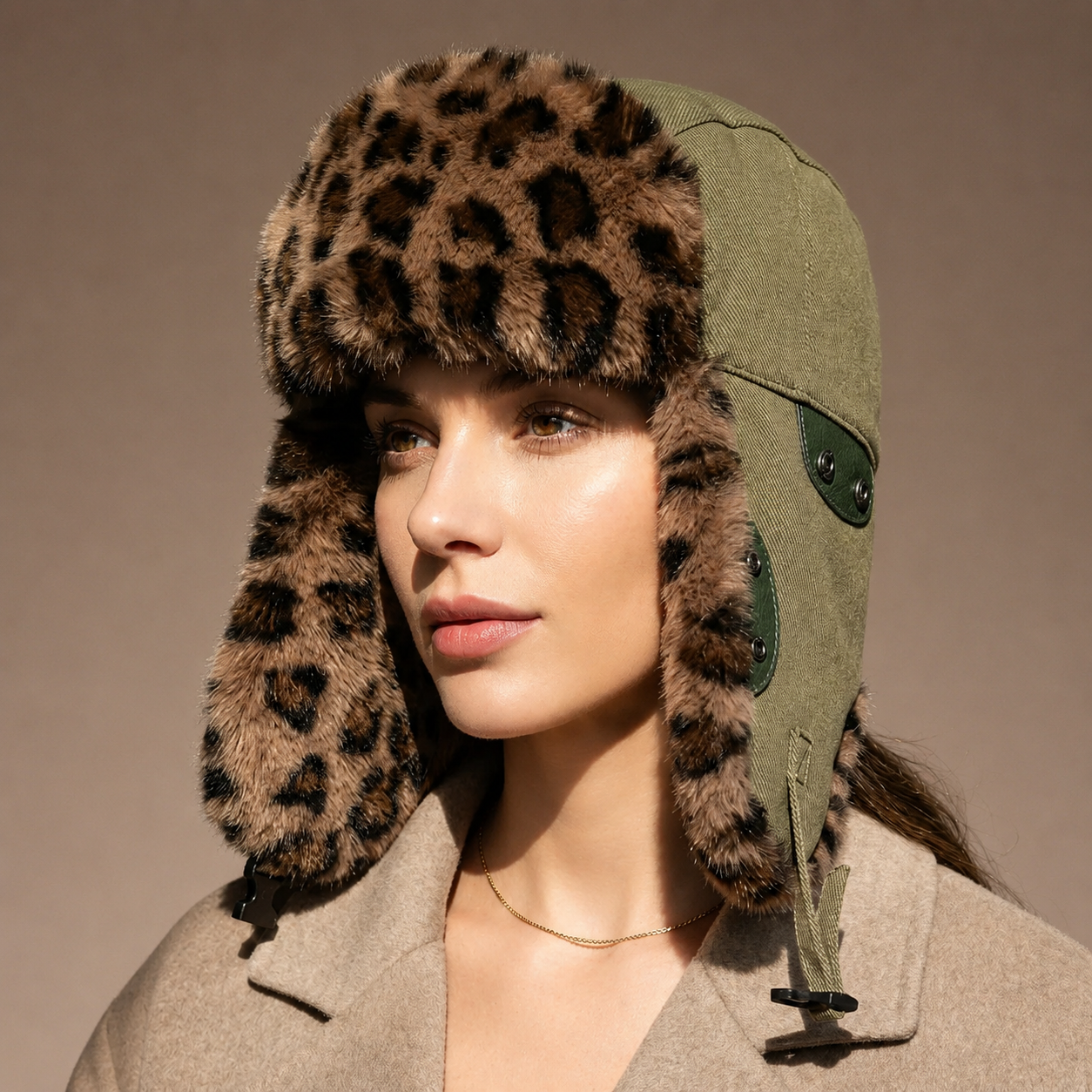 Declan Men’s Faux Fur Trooper Hat