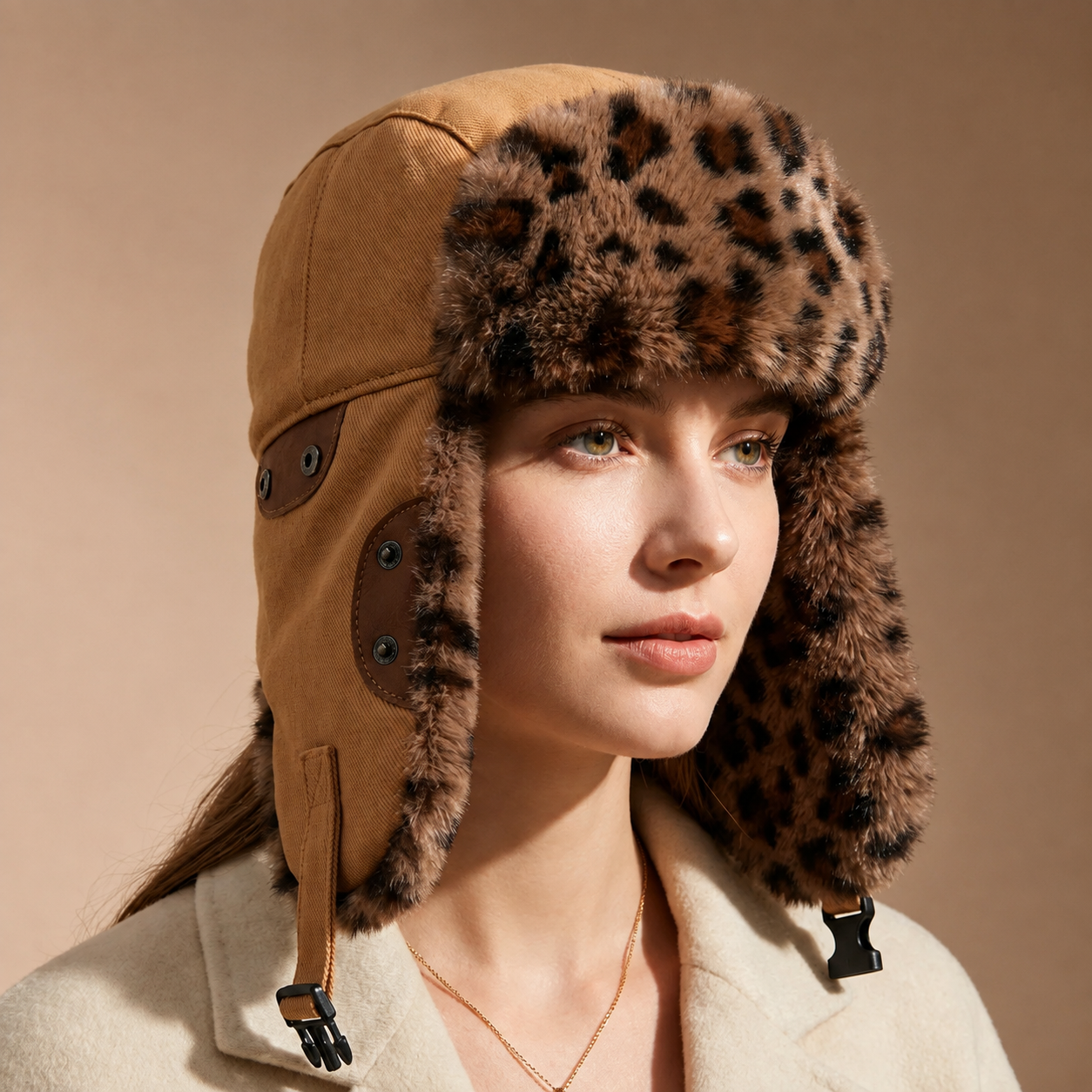 Declan Men’s Faux Fur Trooper Hat