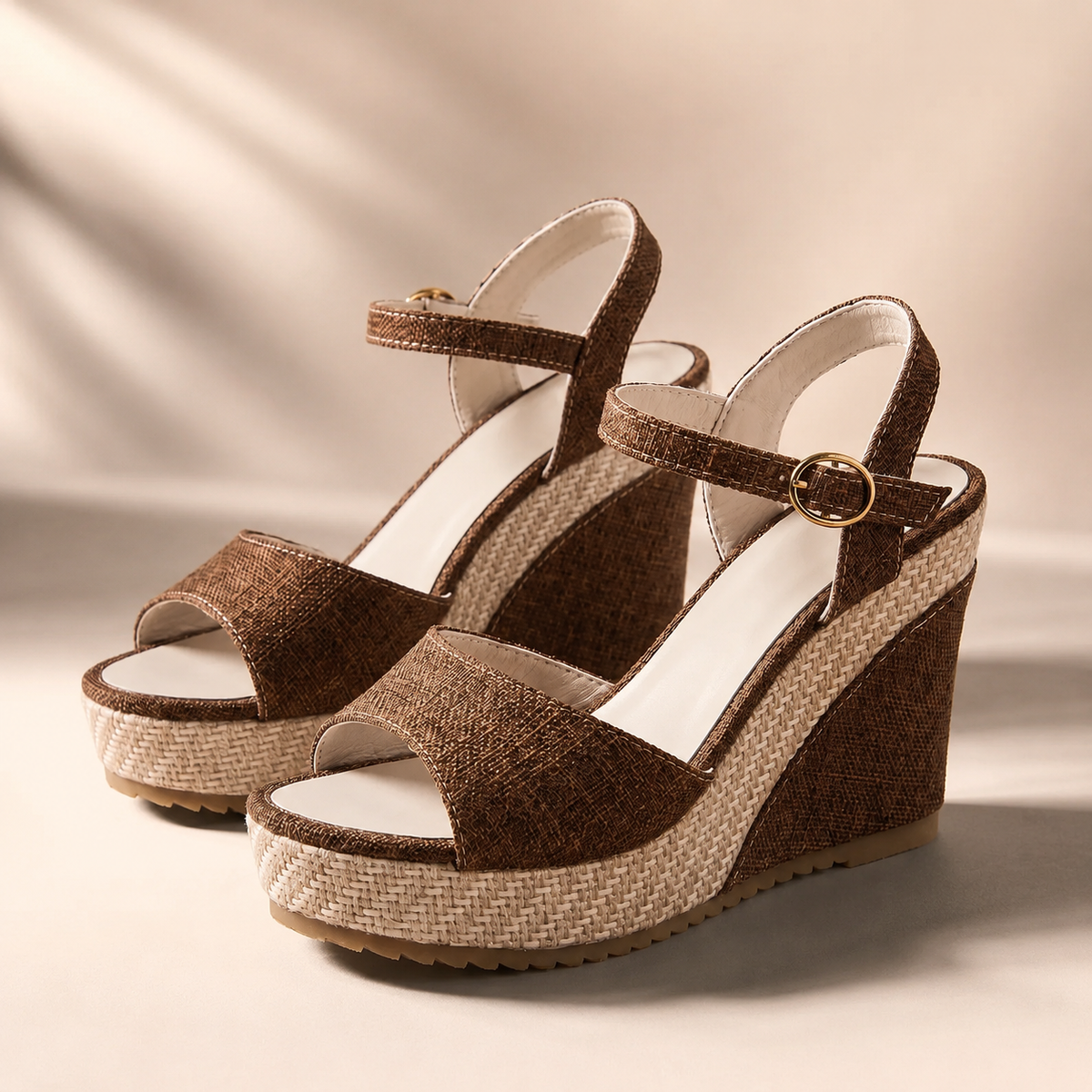 Delaney Women’s Open-Toe Platform Wedge Sandals