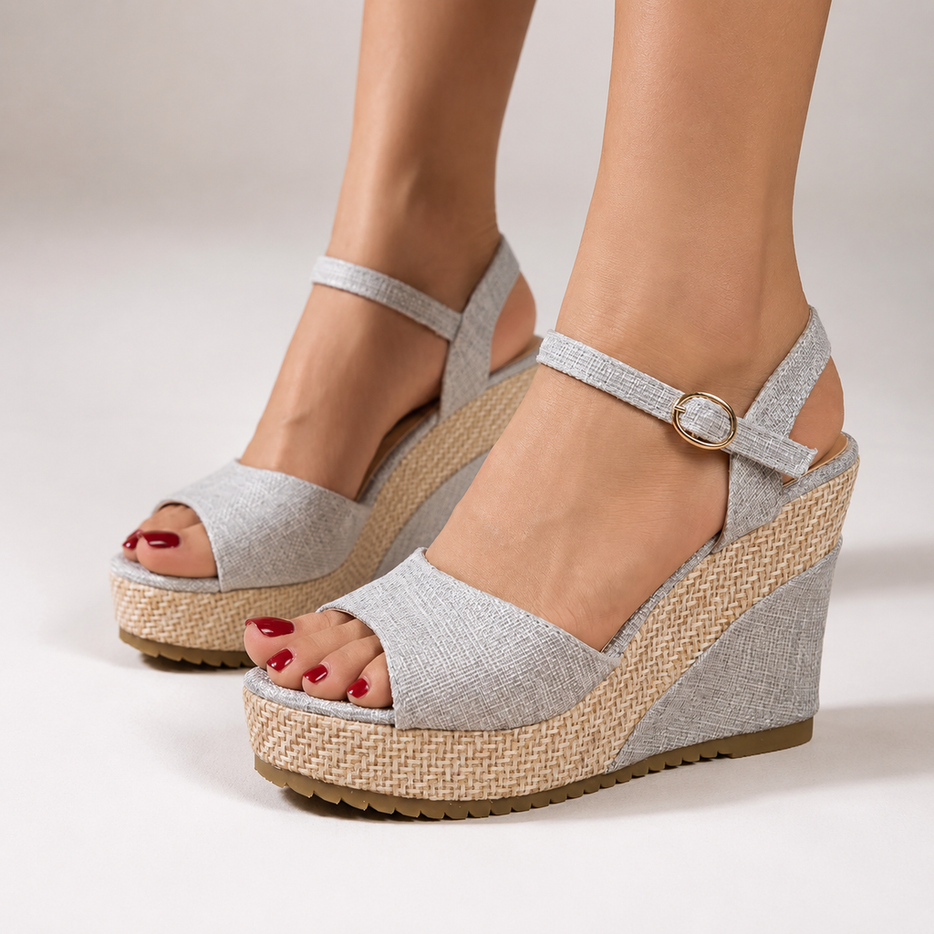 Delaney Women’s Open-Toe Platform Wedge Sandals