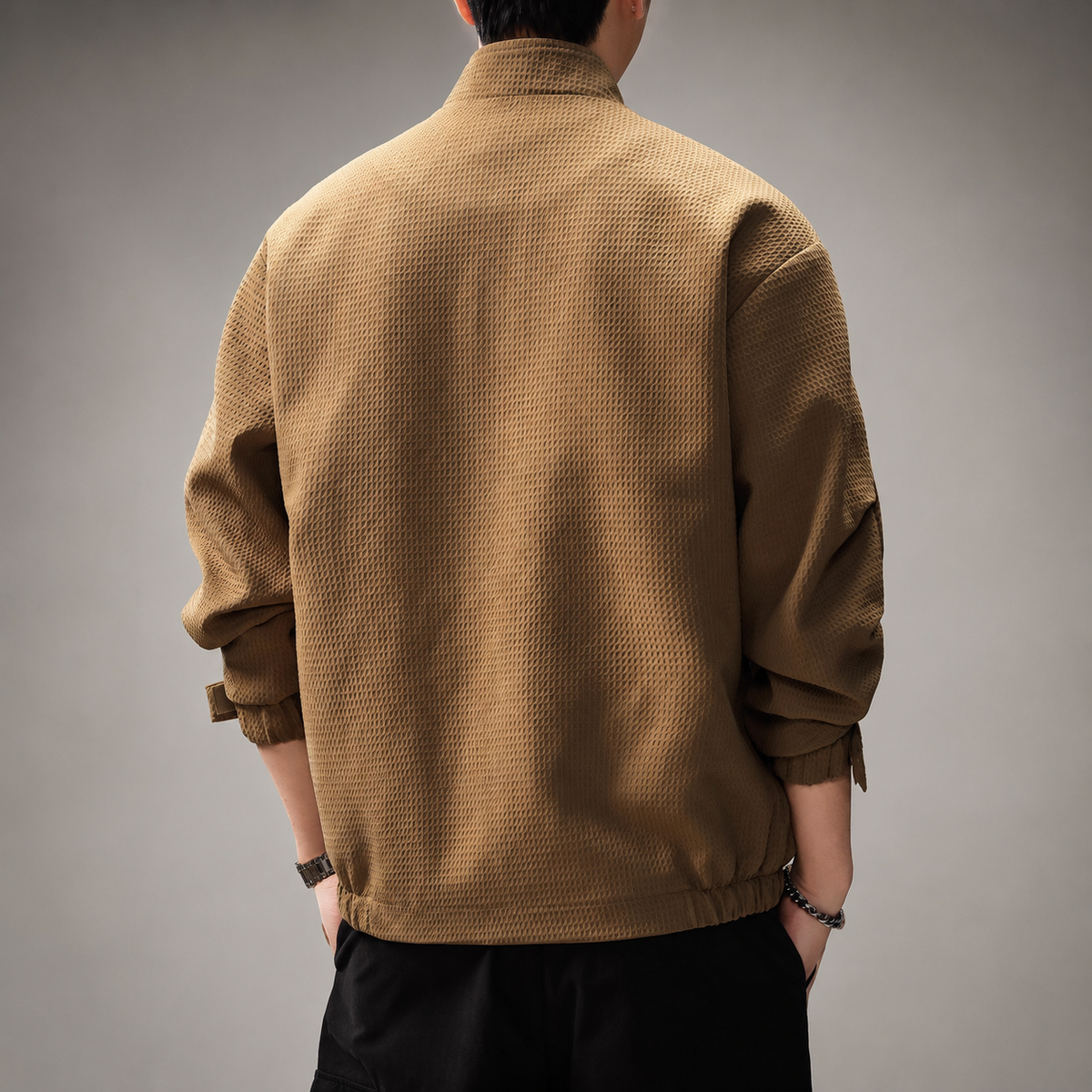 Denver Men’s Textured Utility Jacket