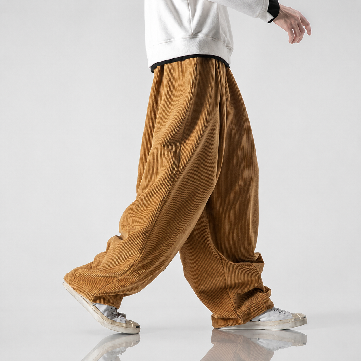 Denver Men’s Loose-Fit Corduroy Sweatpants