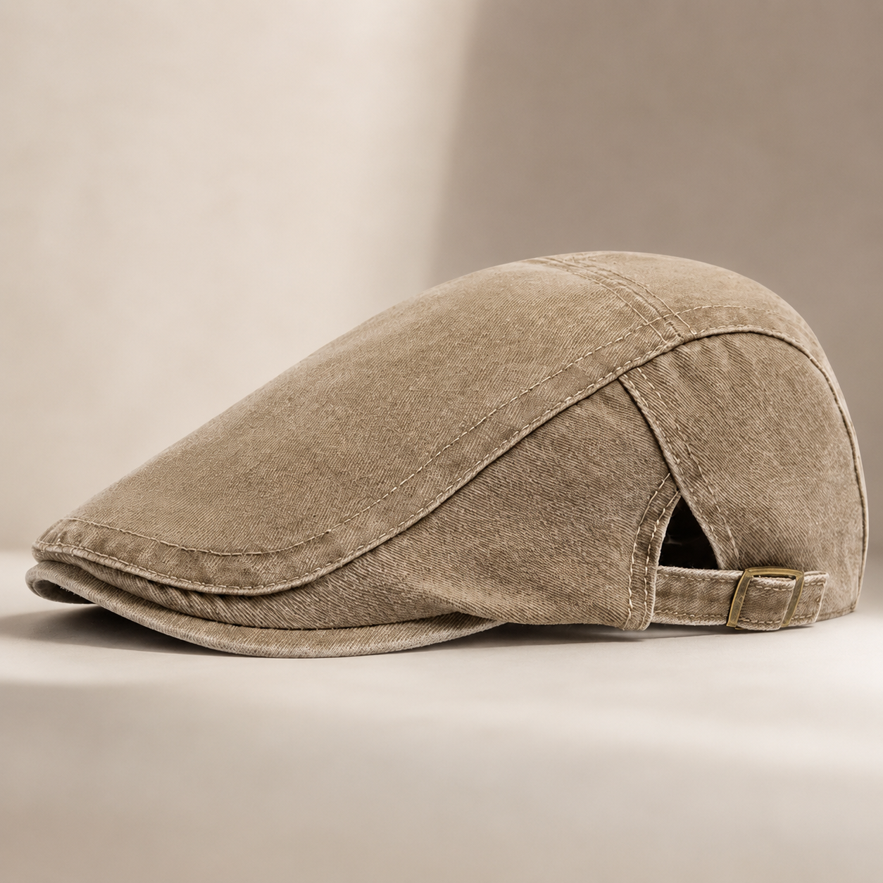 Denver 1920s-Inspired Denim Flat Cap