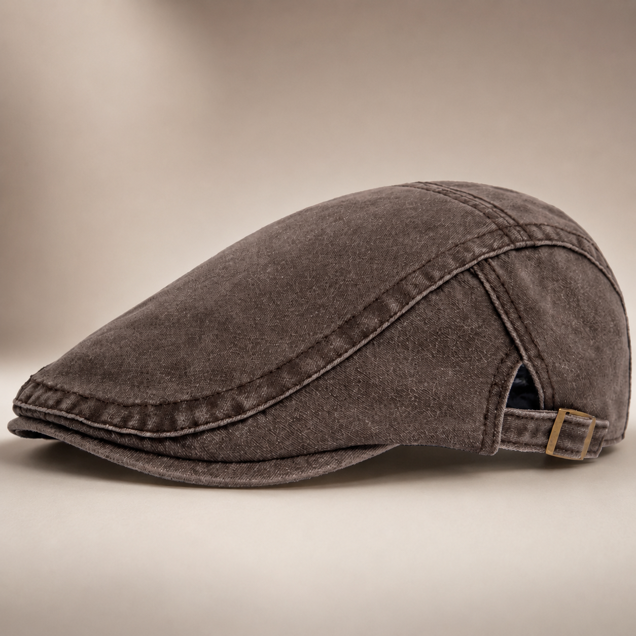 Denver 1920s-Inspired Denim Flat Cap