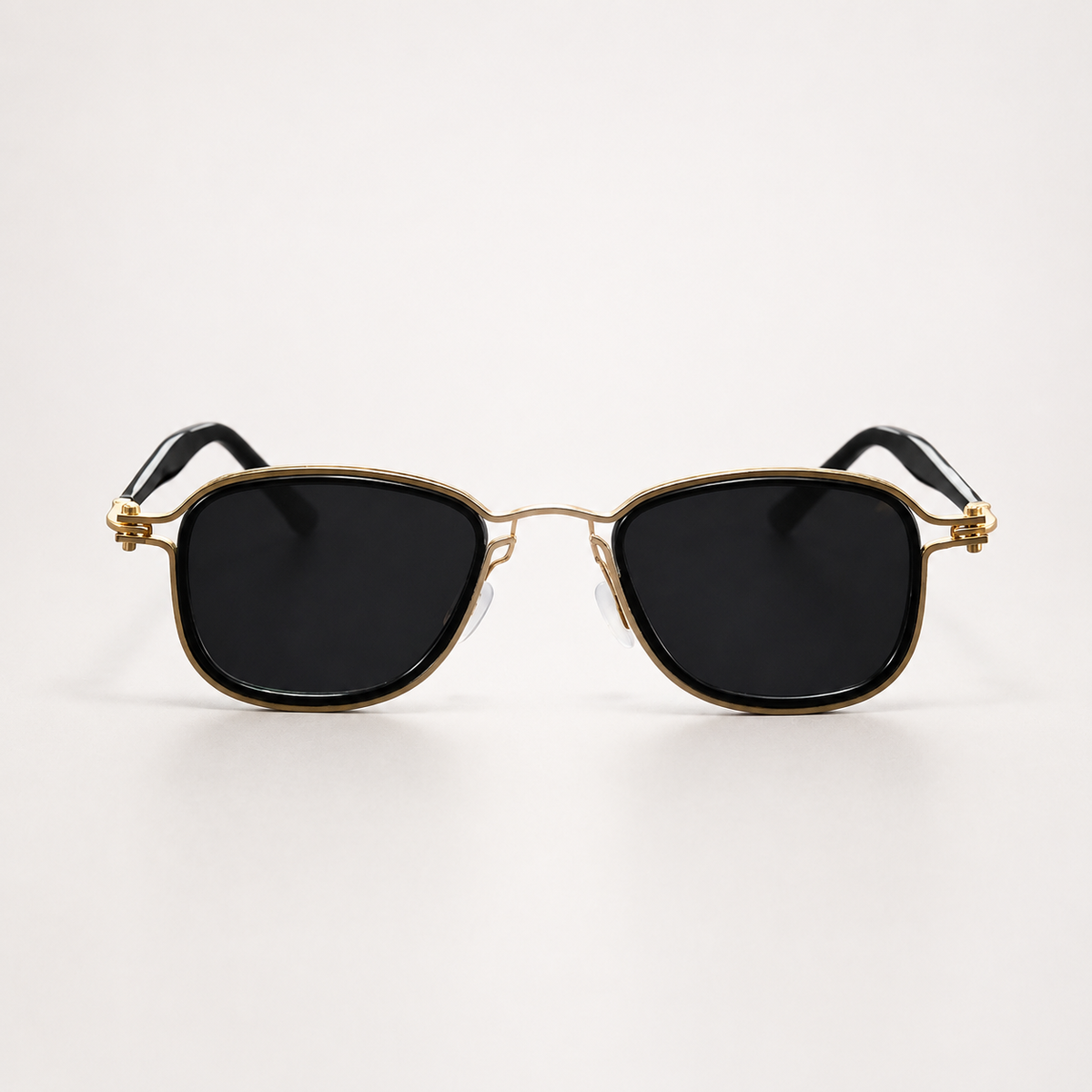 Edmund Double-Rim Square Sunglasses