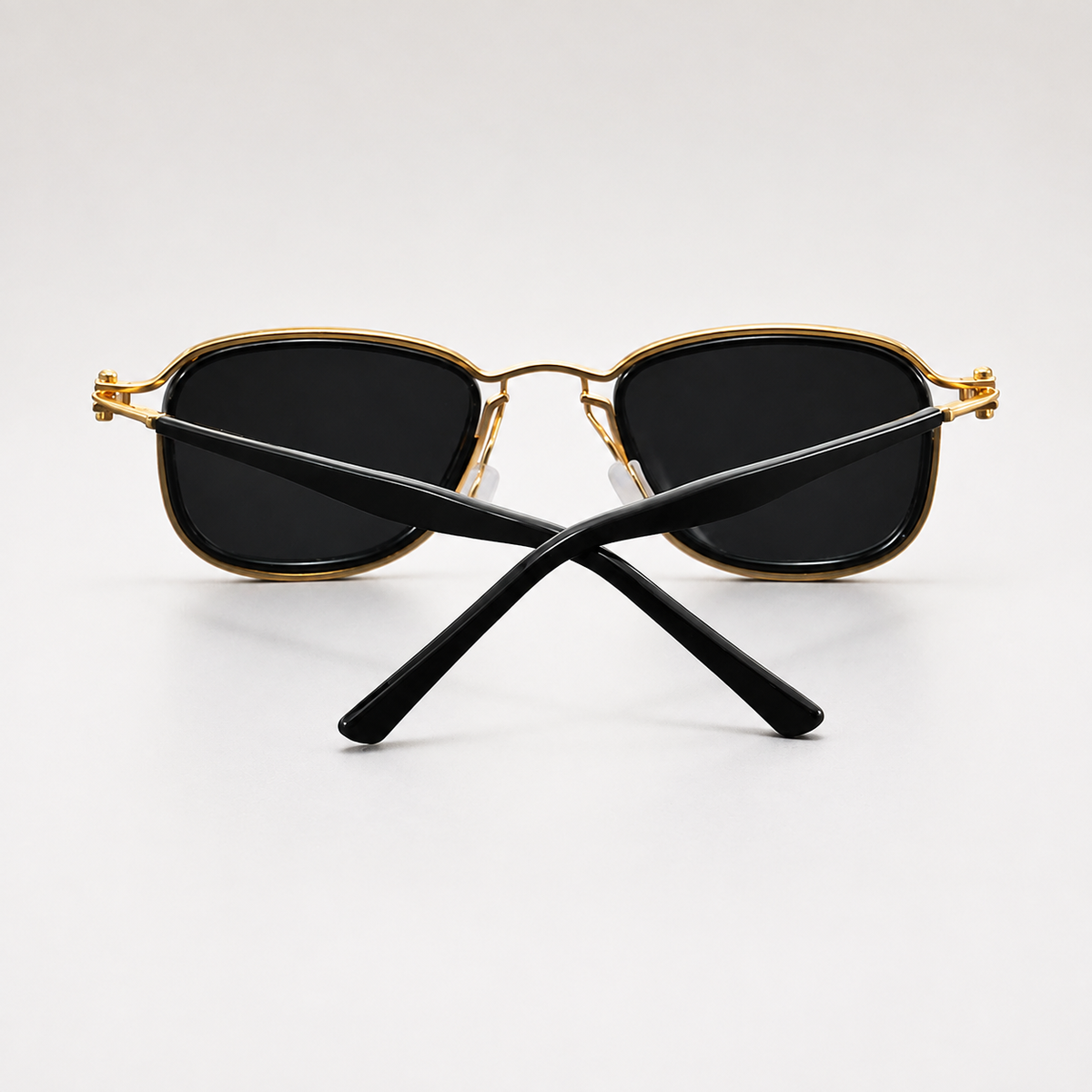 Edmund Double-Rim Square Sunglasses
