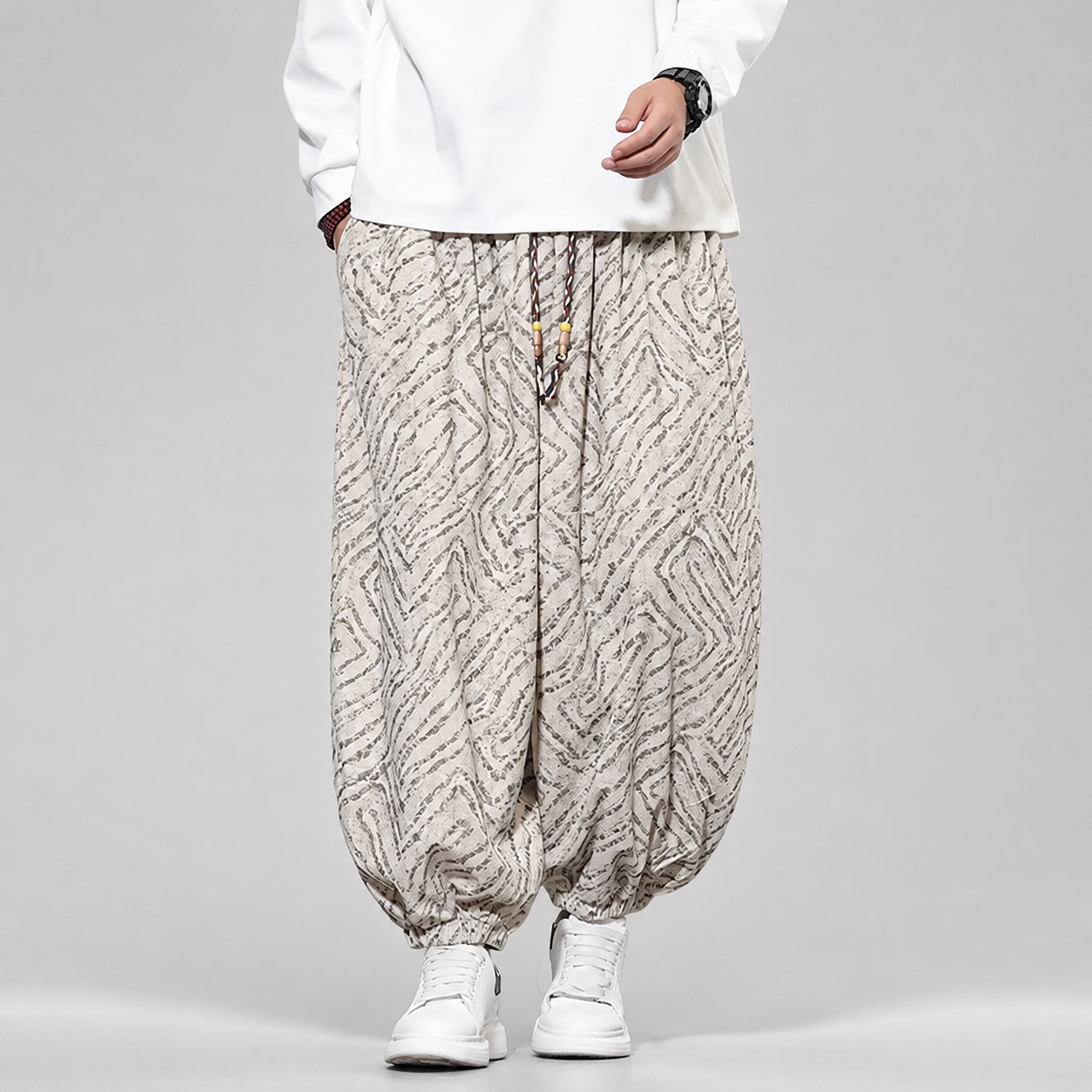 Edward Men’s Printed Balloon Jogger Pants