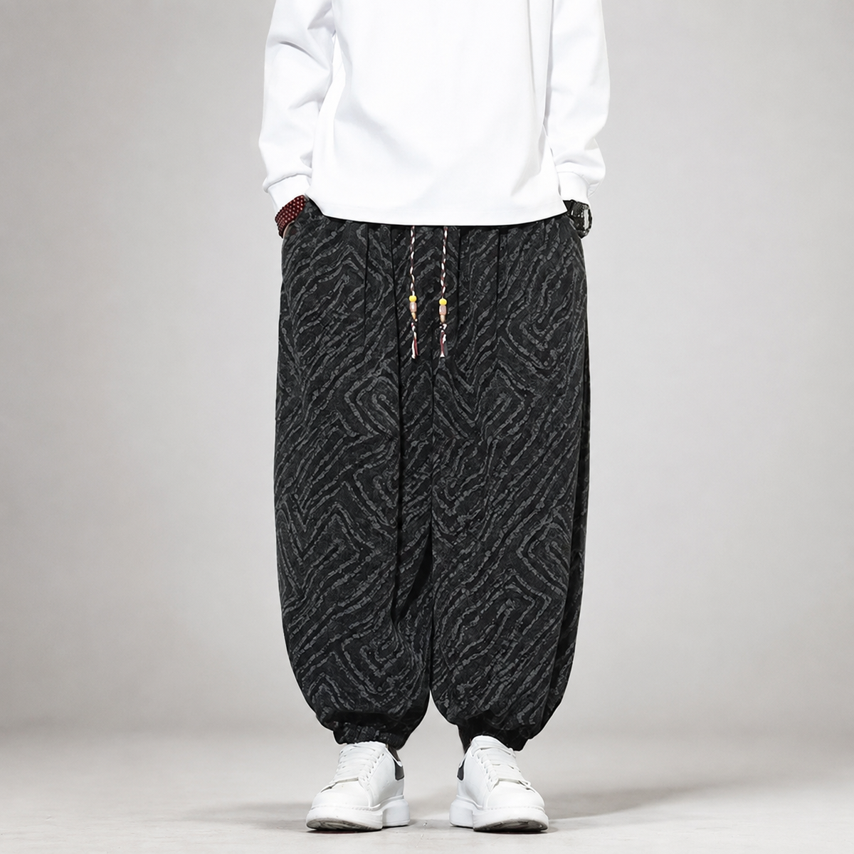 Edward Men’s Printed Balloon Jogger Pants