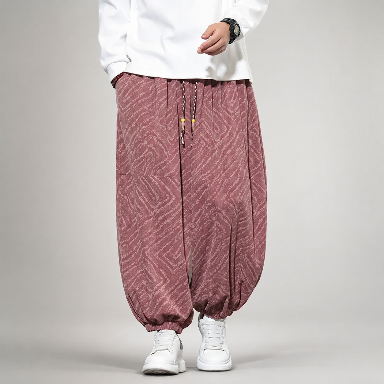 Edward Men’s Printed Balloon Jogger Pants