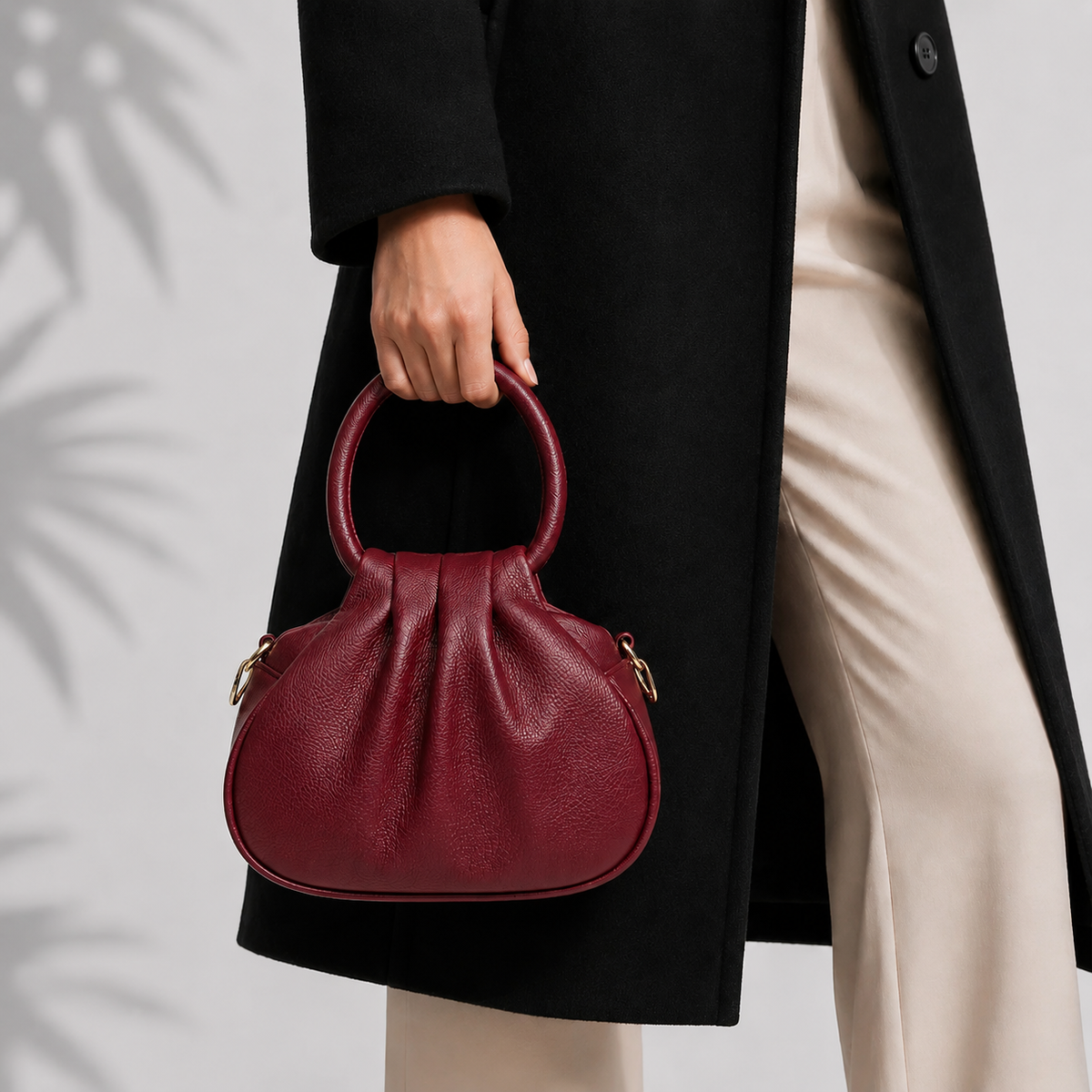 Elise Women's Ring Handle Handbag