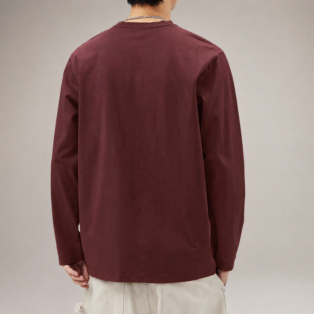 Elliot Men’s Long Sleeve Henley Shirt