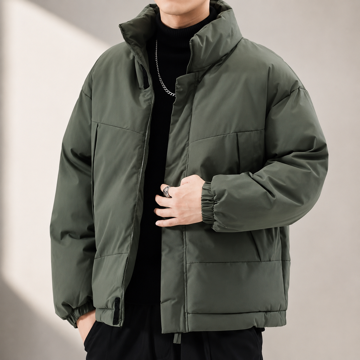 Emerson Wind-Blocking Puffer Jacket