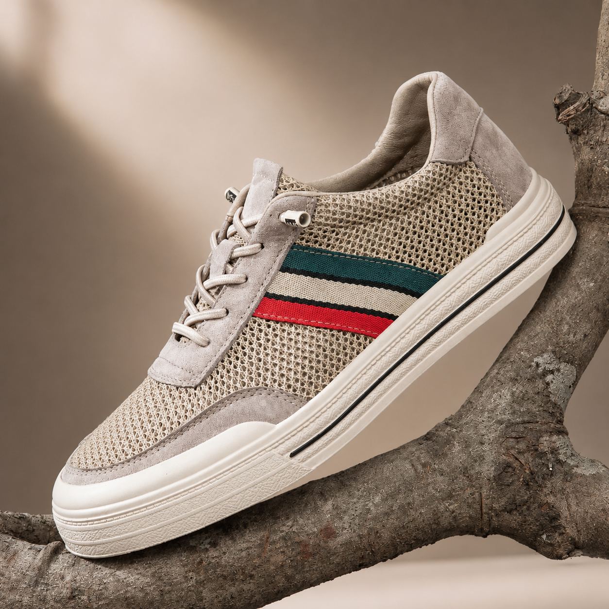 Ethan Mesh Lace-Up Sneakers