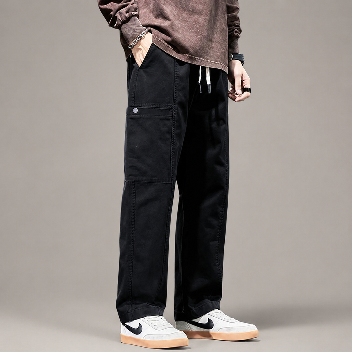 Ethan Men’s Relaxed Cargo Utility Pants