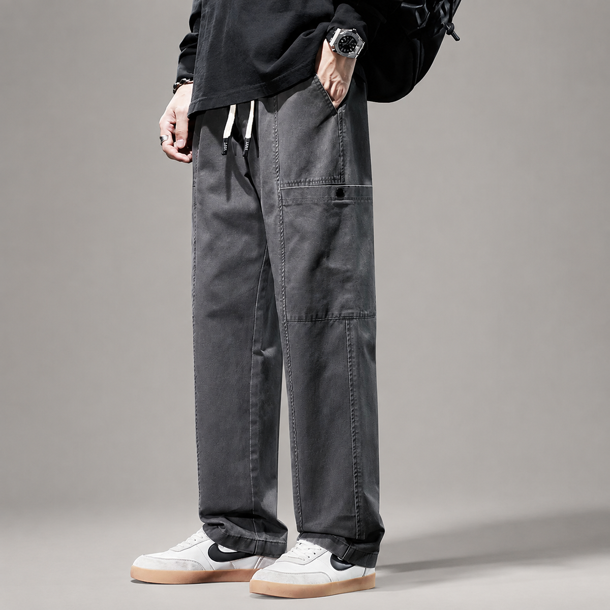 Ethan Men’s Relaxed Cargo Utility Pants