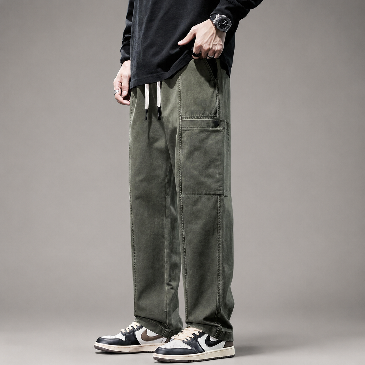 Ethan Men’s Relaxed Cargo Utility Pants