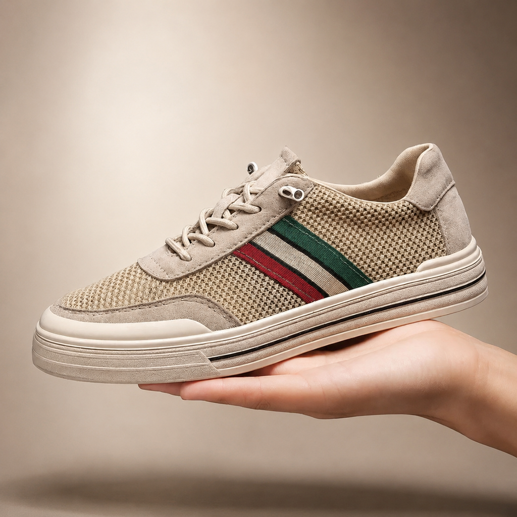 Ethan Mesh Lace-Up Sneakers